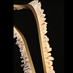 Подвесной светильник с декоративными элементами в виде кристаллов Smooth Shine варинант исполнения - 4 | Loft Concept в Челябинске