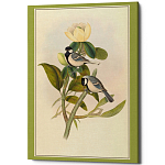 Постер на холсте с изображением птиц Blooming Birds Poster варинант исполнения - 10 | Loft Concept в Челябинске
