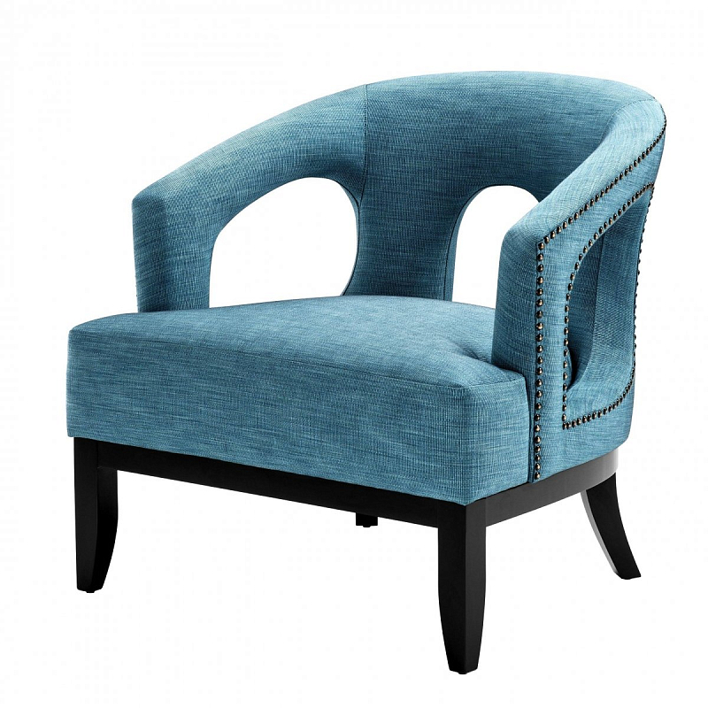 Кресло Eichholtz Chair Adam Turquoise Бирюзовый Латунь Античная полированная Черный Кресло Eichholtz Chair Adam Turquoise Бирюзовый Латунь Античная полированная Черный в Челябинске | Loft Concept