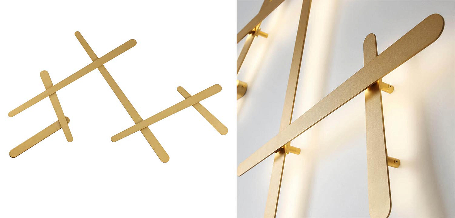 Бра Rolf Gold Labarint Lines - Loft-Concept в Челябинске