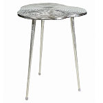 Металлический кофейный столик Puddle Silver варинант исполнения - 1 | Loft Concept в Челябинске