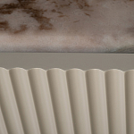 Тумба под телевизор серая с мраморной столешницей Uniqueness Marble варинант исполнения - 4 | Loft Concept в Челябинске