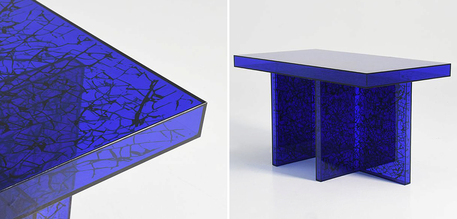 Кофейный стол Acrylic Blue Gerald Coffee Table Кофейный стол Acrylic Blue Gerald Coffee Table - Loft-Concept в Челябинске