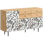 Буфет с принтом на дверцах Elise Cupboard варинант исполнения - 3 | Loft Concept в Челябинске