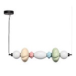 Подвесной светильник линейный с керамическими элементами 24W LED Fragrant Light варинант исполнения - 3 | Loft Concept в Челябинске