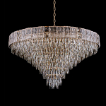 Люстра с каскадом из прозрачного хрусталя Constant Sparks варинант исполнения - 14 | Loft Concept в Челябинске