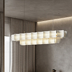 Люстра горизонтальная двухъярусная Chandelier Constant варинант исполнения - 2 | Loft Concept в Челябинске