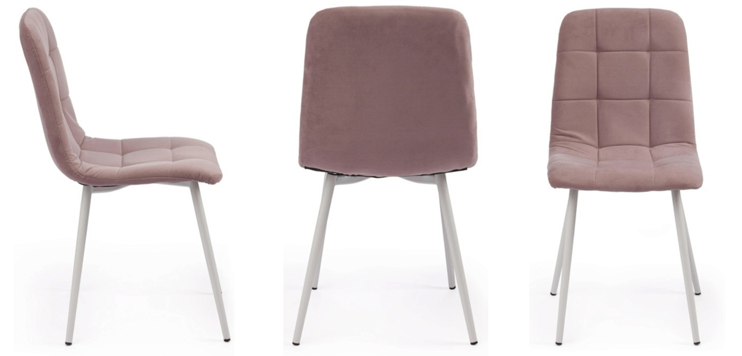 Стул Nancy Velour Smoky Rose Chair Стул Nancy Velour Smoky Rose Chair - Loft-Concept в Челябинске