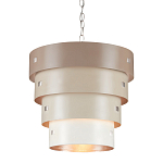 Подвесной светильник фигурный из 4-х широких колец Alternating Rings варинант исполнения - 1 | Loft Concept в Челябинске