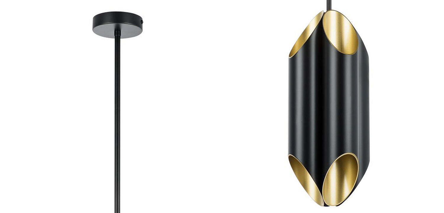 Подвесной светильник Garbi Black Pipe Organ Hanging Lamp Подвесной светильник Garbi Black Pipe Organ Hanging Lamp - Loft-Concept в Челябинске