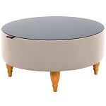 Круглый журнальный стол Garner Round Coffee Table Light варинант исполнения - 1 | Loft Concept в Челябинске