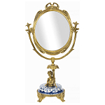 Настольное зеркало в бронзовой рамке Eden Garden варинант исполнения - 1 | Loft Concept в Челябинске