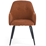 Кресло обеденное на металлических ножках Mazzi Chair варинант исполнения - 4 | Loft Concept в Челябинске