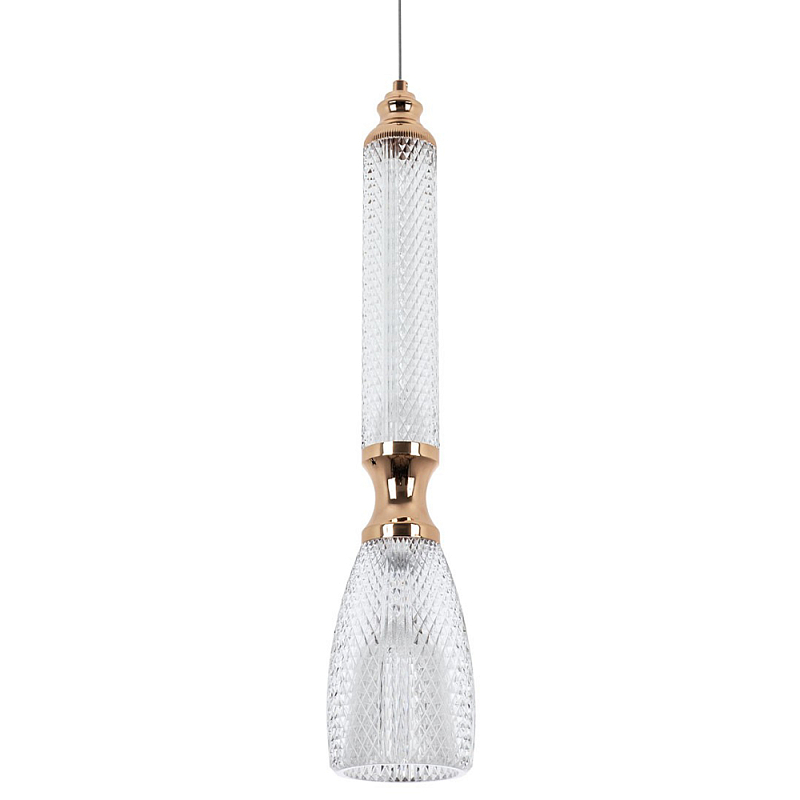 Подвесной светильник Moreau Hanging Lamp Прозрачный Глянцевое золото Подвесной светильник Moreau Hanging Lamp Прозрачный Глянцевое золото в Челябинске | Loft Concept