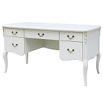 Письменный стол в стиле прованс Montmartre Provence White Desk варинант исполнения - 1 | Loft Concept в Челябинске