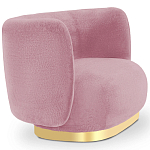 Диван с обивкой из искусственного меха Ambrose Soft Sofa варинант исполнения - 3 | Loft Concept в Челябинске