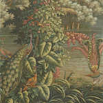 Обои ручная роспись Le Brésil Brume варинант исполнения - 4 | Loft Concept в Челябинске