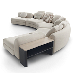 Большой угловой Диван California трансформер с приставными деревянными модулями   варинант исполнения - 2 | Loft Concept в Челябинске