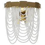 Бра с хрустальными подвесками Riche Crystal Metal Wall Lamp варинант исполнения - 1 | Loft Concept в Челябинске