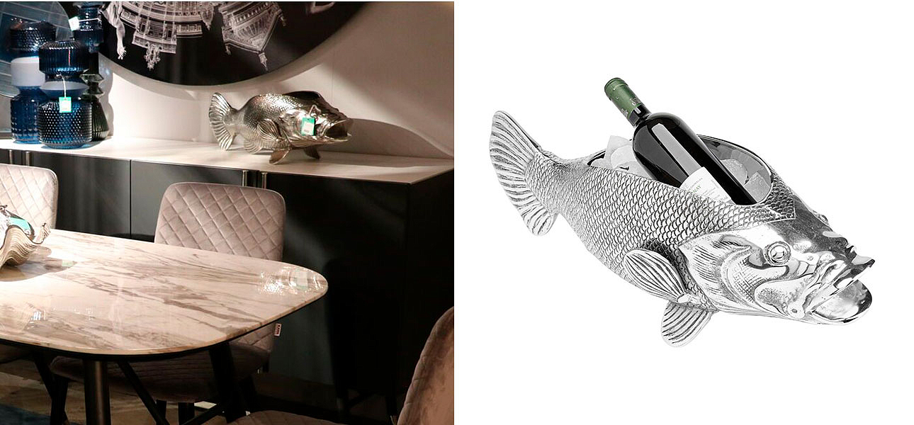 Чаша серебряная Рыбка Silver Fish Чаша серебряная Рыбка Silver Fish - Loft-Concept в Челябинске