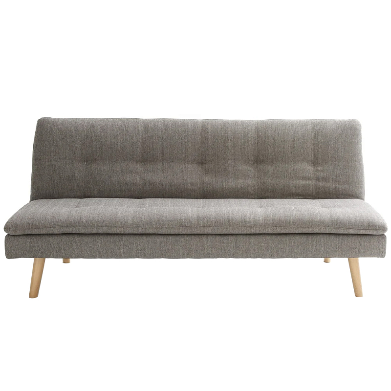 Раскладной диван Lavoie Grey Sofa Серый Береза Раскладной диван Lavoie Grey Sofa Серый Береза в Челябинске | Loft Concept