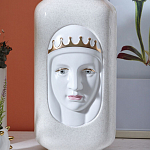 Ваза с золотисто-белыми фрагментами Faces of Imagination варинант исполнения - 5 | Loft Concept в Челябинске