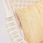 Комплект уличной мебели из ротанга Eloise белый варинант исполнения - 5 | Loft Concept в Челябинске