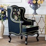 Кресло из натурального бука с изображением птиц и цветов Blooming Birds варинант исполнения - 2 | Loft Concept в Челябинске