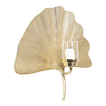 Большой Настенный Подсвечник золотой Лист Пальмы варинант исполнения - 2 | Loft Concept в Челябинске