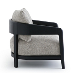 Кресло с каркасом из массива ясеня Deniaud Ash Grey Armchair варинант исполнения - 9 | Loft Concept в Челябинске