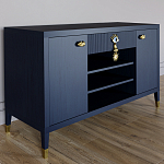 Комод-буфет Elsa Dreams Blue с открытыми полками   варинант исполнения - 2 | Loft Concept в Челябинске