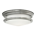 Потолочный светильник для ванных комнат со стеклянным плафоном в форме перевернутого конуса Hinkley варинант исполнения - 5 | Loft Concept в Челябинске