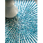 Приставной столик с инкрустацией раковинами устриц Bone Inlay варинант исполнения - 3 | Loft Concept в Челябинске