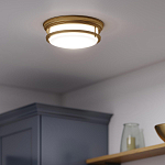 Потолочный светильник с белым матовым стеклянным плафоном в форме перевернутого конуса Hinkley варинант исполнения - 7 | Loft Concept в Челябинске