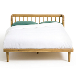 Кровать из массива дуба с пружинным блоком Mateta варинант исполнения - 2 | Loft Concept в Челябинске