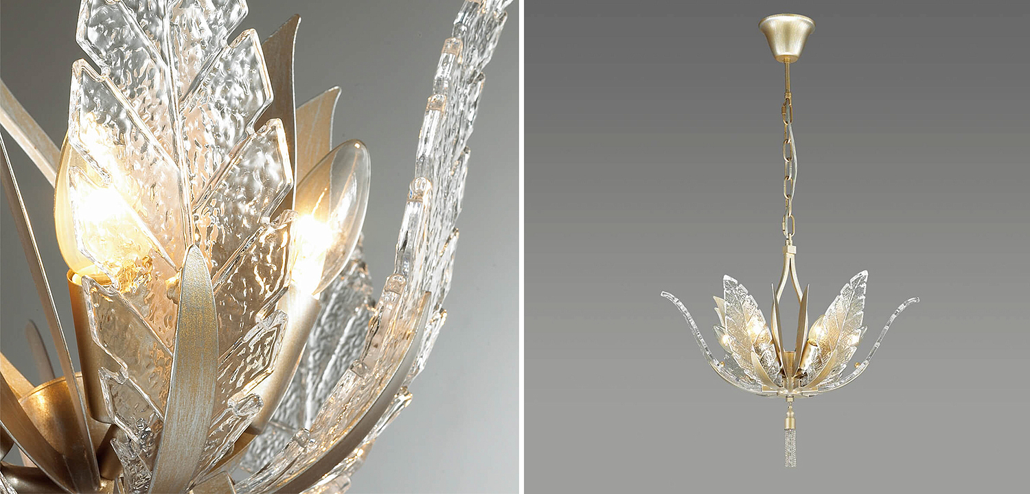 Люстра Glass Petals Chandelier 50 Люстра Glass Petals Chandelier 50 - Loft-Concept в Челябинске