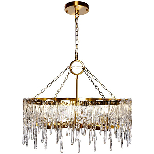 Люстра стеклянная Moon 80 см