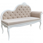 Рекомье со спинкой в стиле прованс Montmartre Provence Ottoman варинант исполнения - 2 | Loft Concept в Челябинске