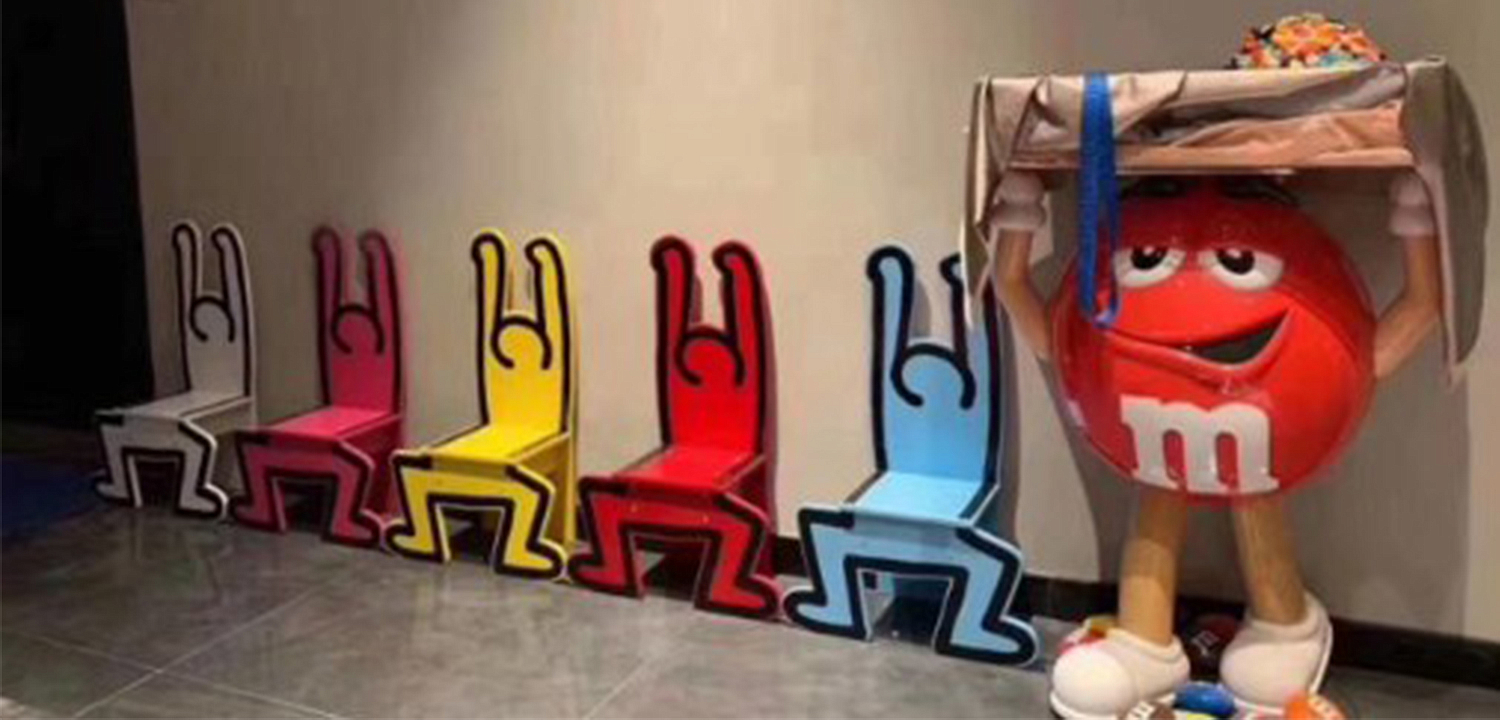Детский стул Chaise Keith Haring Dancer Vilac Голубой Детский стул Chaise Keith Haring Dancer Vilac Голубой - Loft-Concept в Челябинске