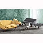 Кресло серое Pauley Grey Armchair варинант исполнения - 5 | Loft Concept в Челябинске