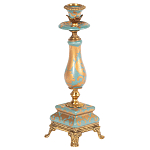 Подсвечник из фарфора с бронзовыми элементами Eden Garden варинант исполнения - 1 | Loft Concept в Челябинске