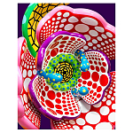 Книга по искусству Yayoi Kusama: I Spend Each Day Embracing Flowers варинант исполнения - 1 | Loft Concept в Челябинске