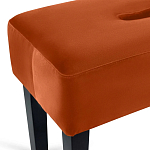 Мягкий  пуф на черных ножках Winton Pouf варинант исполнения - 16 | Loft Concept в Челябинске