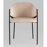 Стул Brace велюр молочный варинант исполнения - 4 | Loft Concept в Челябинске