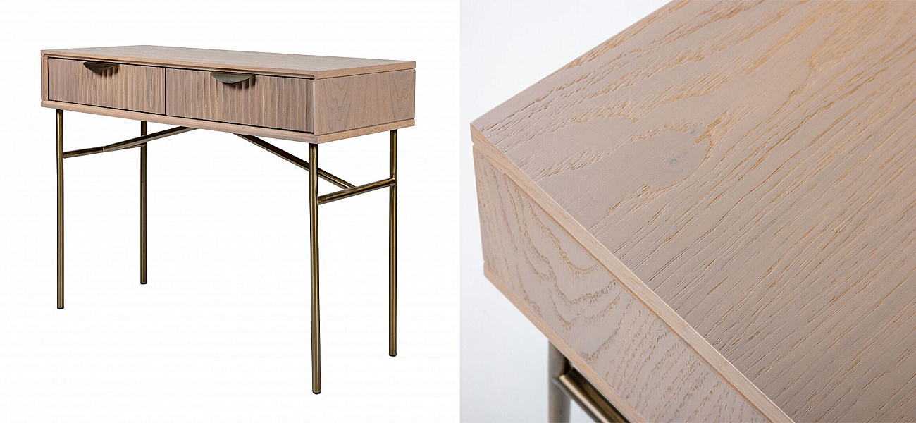 Консоль Antique Order Бежевый Шпон Дуба Консоль Antique Order Бежевый Шпон Дуба - Loft-Concept в Челябинске