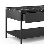 ТВ-тумба с мраморной столешницей Vayo Marble TV Stand варинант исполнения - 4 | Loft Concept в Челябинске