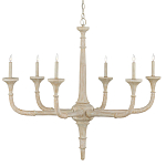 Люстра из дерева в форме подсвечника Coastal Aesthetics варинант исполнения - 1 | Loft Concept в Челябинске