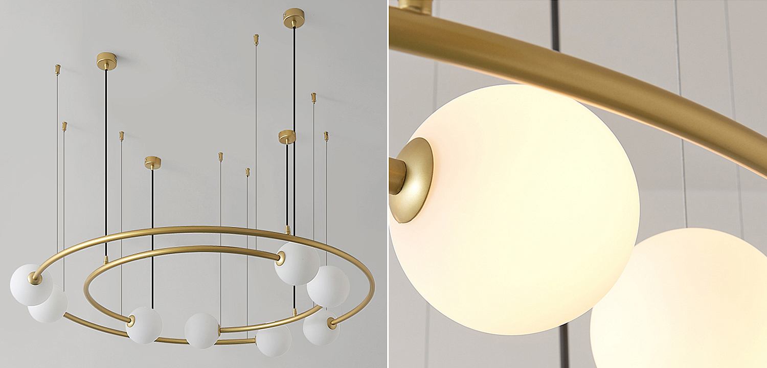 Люстра PLANETARY Ring Gold Люстра PLANETARY Ring Gold - Loft-Concept в Челябинске
