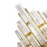 Бра стеклянное с золотым каркасом Luxxu Modern варинант исполнения - 1 | Loft Concept в Челябинске