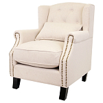 Кресло Henry Armchair beige flax варинант исполнения - 3 | Loft Concept в Челябинске